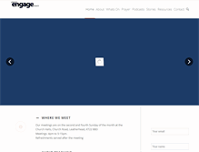 Tablet Screenshot of pioneerengage.org.uk